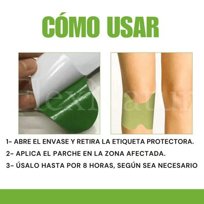 Parches herbales para rodillas FlexNatur™