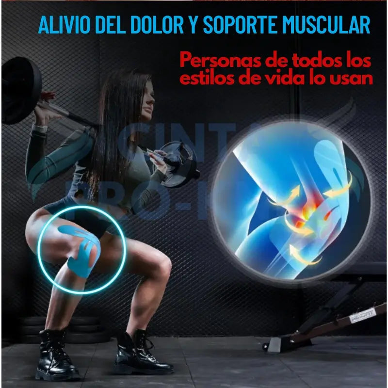 Cinta Pro-Knee - Soporte rodillas