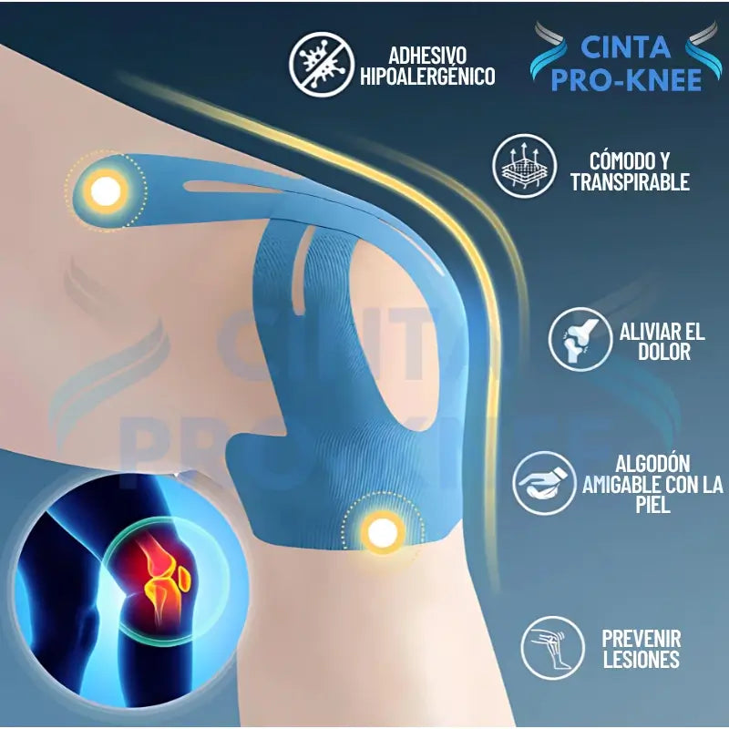Cinta Pro-Knee - Soporte rodillas